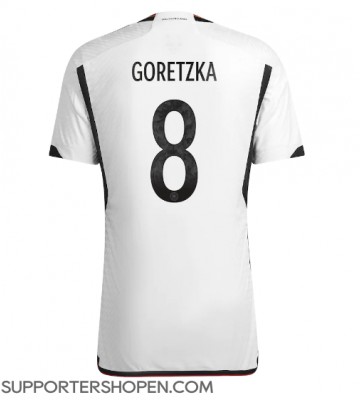 Tyskland Leon Goretzka #8 Hemma Matchtröja VM 2022 Kortärmad